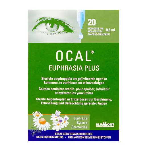 OCAL® EUPHRASIA PLUS 
20 SINGLE DOSES OF 0.5 ml