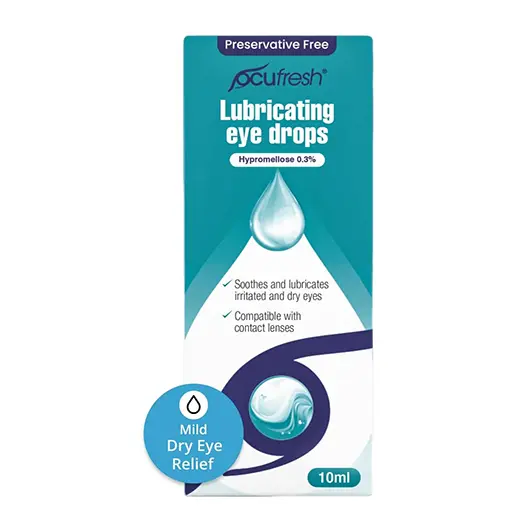 Lubricating eye drops
HYPROMELLOSE 0.3%